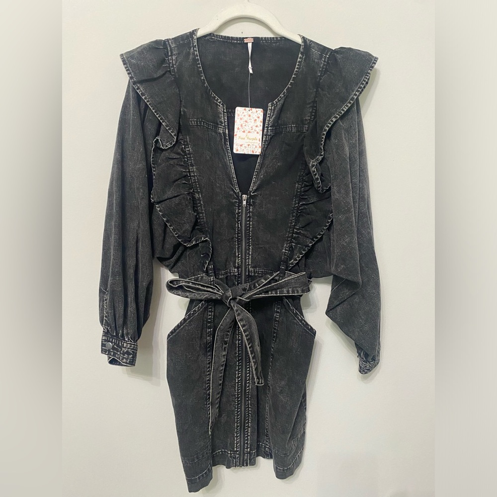 Free People Denim Dress - Picture 2 of 7